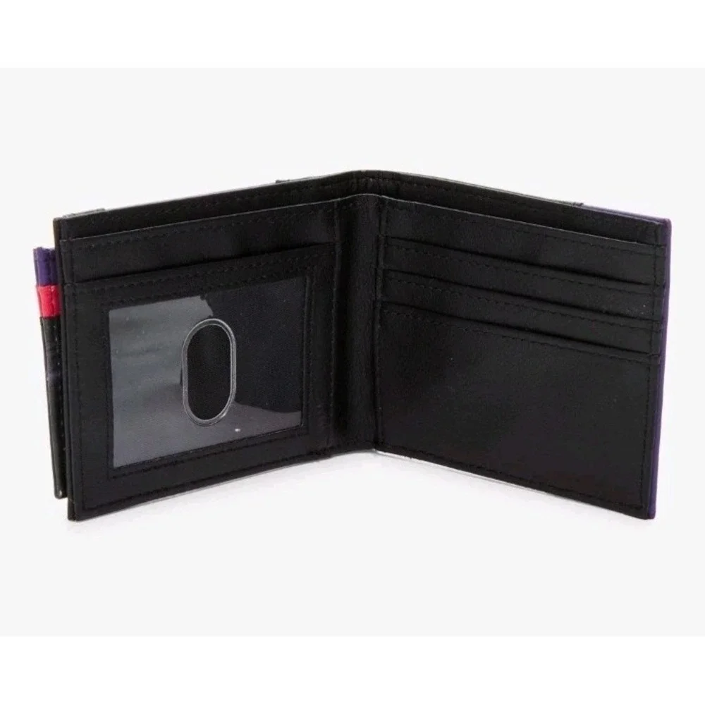 Pokémon Gengar Pokedex #0094 Bifold Wallet & Cardholder Purple NEW